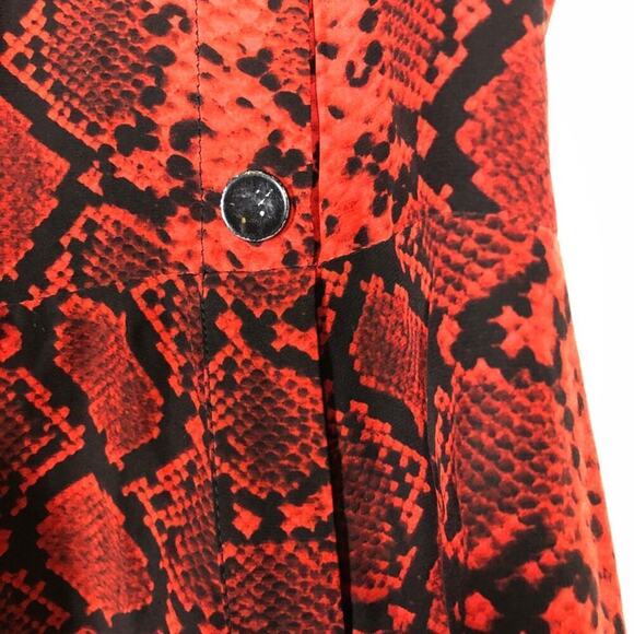 The Kooples Dress Snake Print Dress Small - Picture 11 of 16